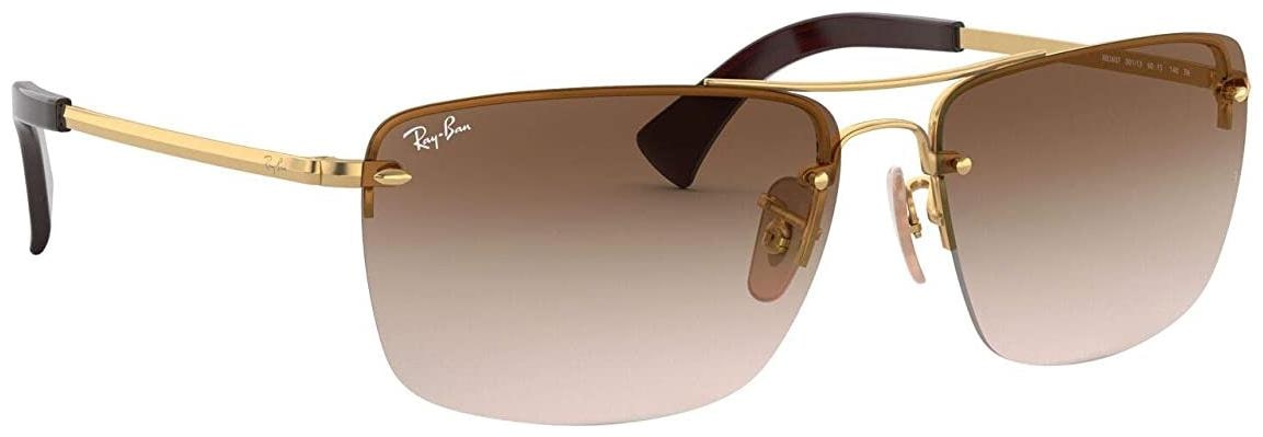 

Ray-Ban Golden Rectangle Sunglasses 3607 00113 61