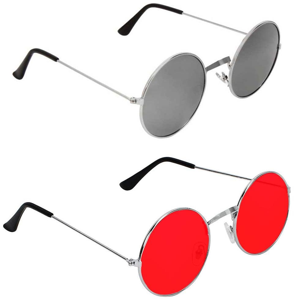 

ROYALMEDE Unisex Round Sunglasses