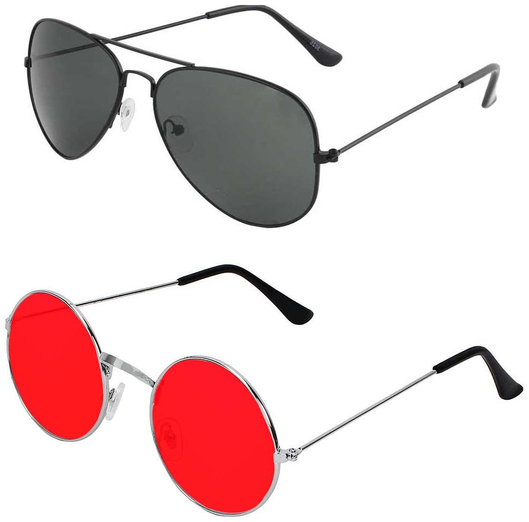 

ROYALMEDE Unisex Round Sunglasses