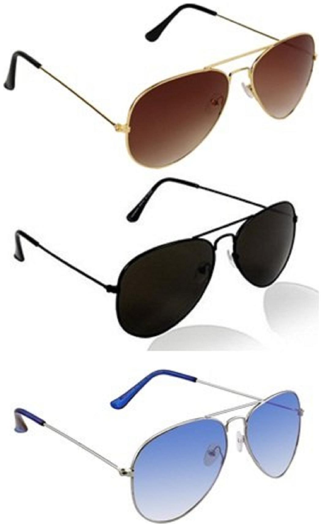 

SHADZ Men Aviators Sunglasses