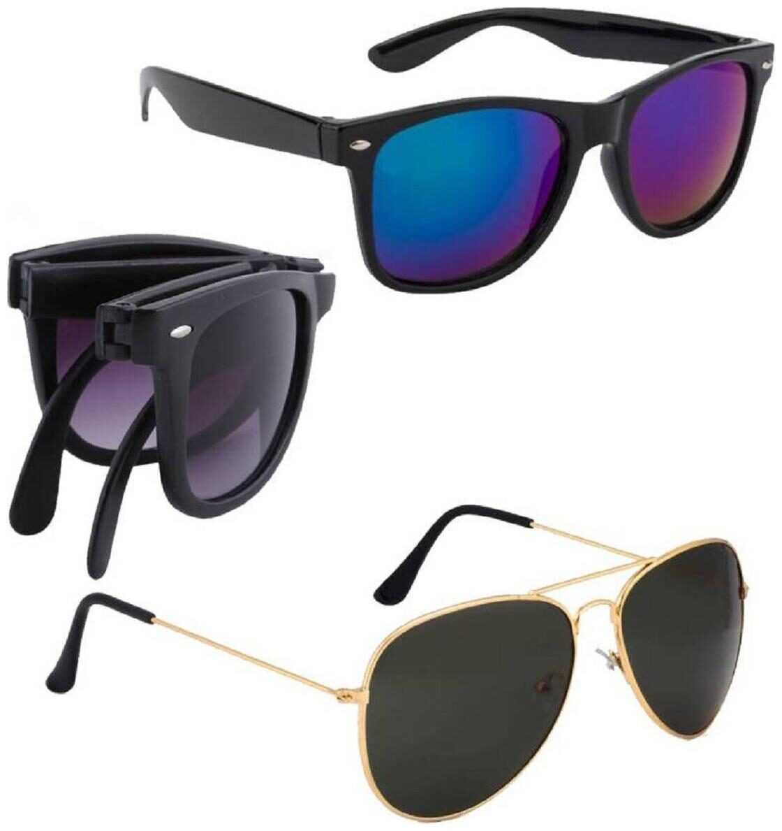 

SHADZ Men Wayfarers Sunglasses