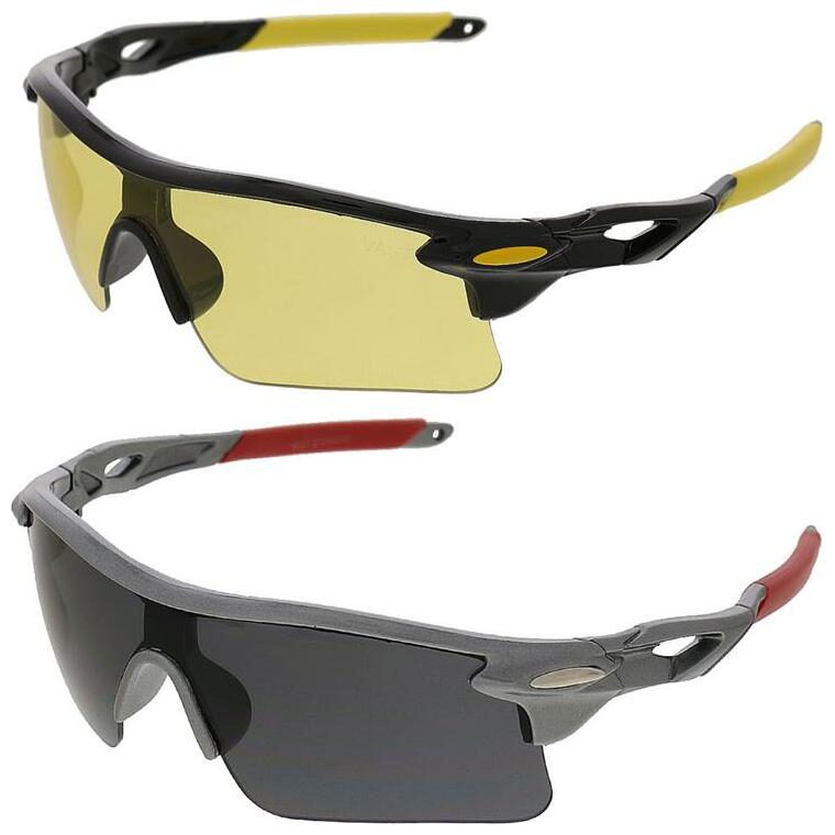 

Vast Combo Of Day Night Vision Wrap Around Sport sunglasses