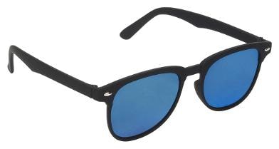 

Zyaden Black Rectangular Sunglasses 171