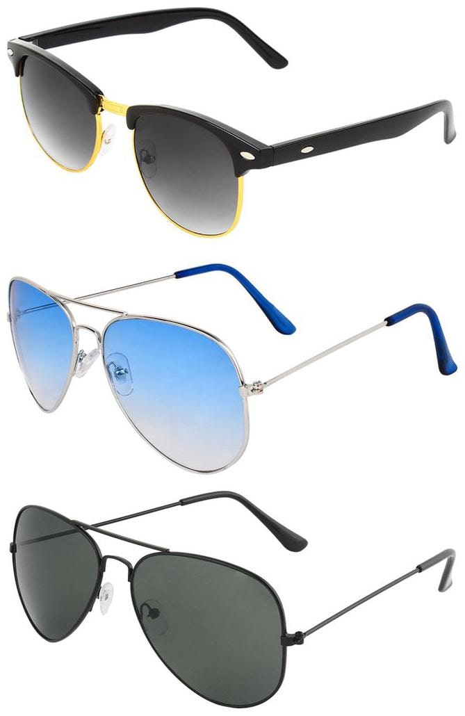 

Zyaden Men Aviators Sunglasses
