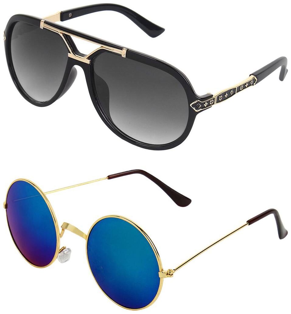 

Zyaden Men Aviators Sunglasses