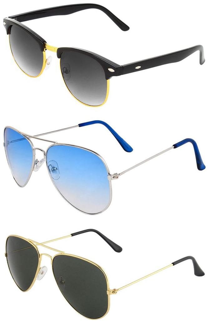 

Zyaden Men Aviators Sunglasses
