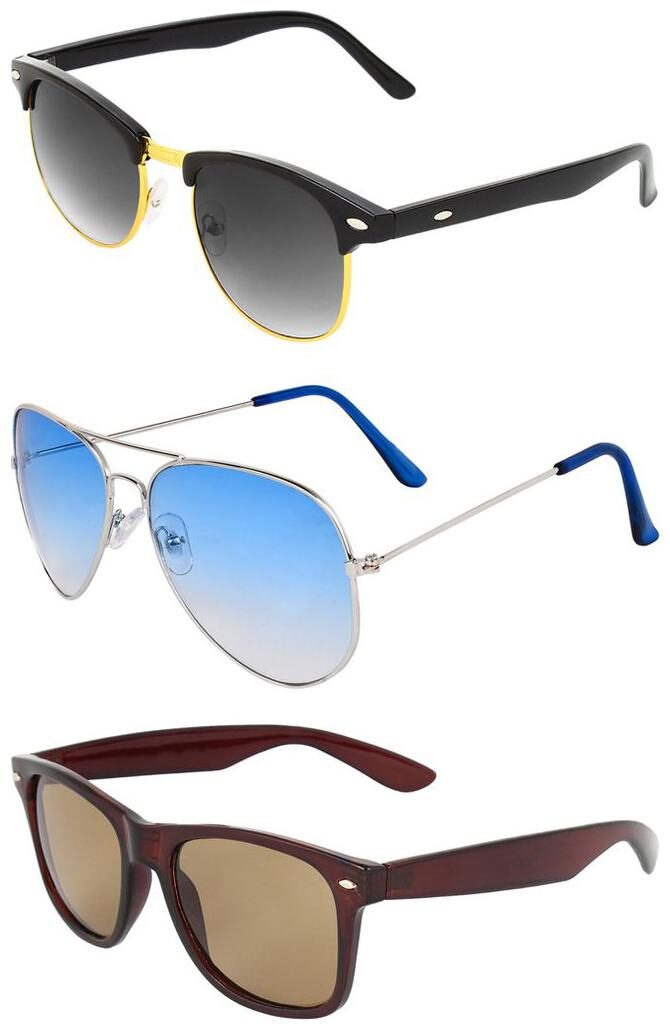 

Zyaden Men Aviators Sunglasses