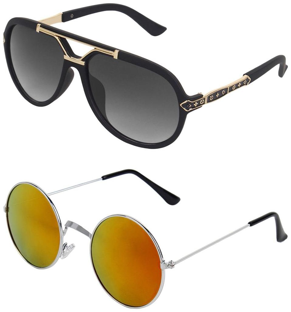 

Zyaden Men Aviators Sunglasses