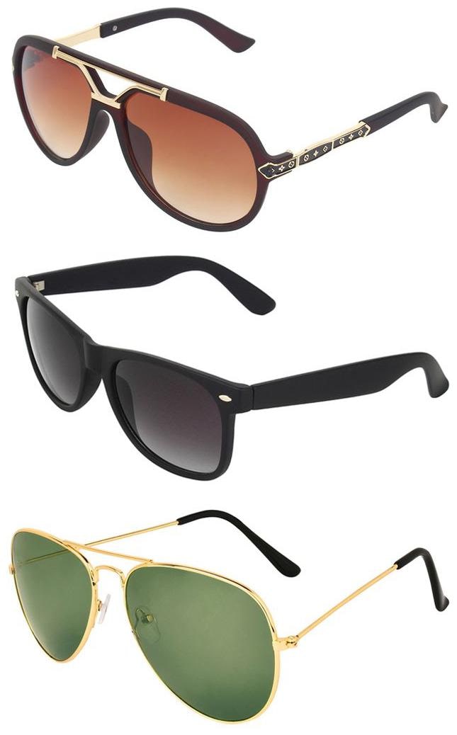 

Zyaden Men Aviators Sunglasses