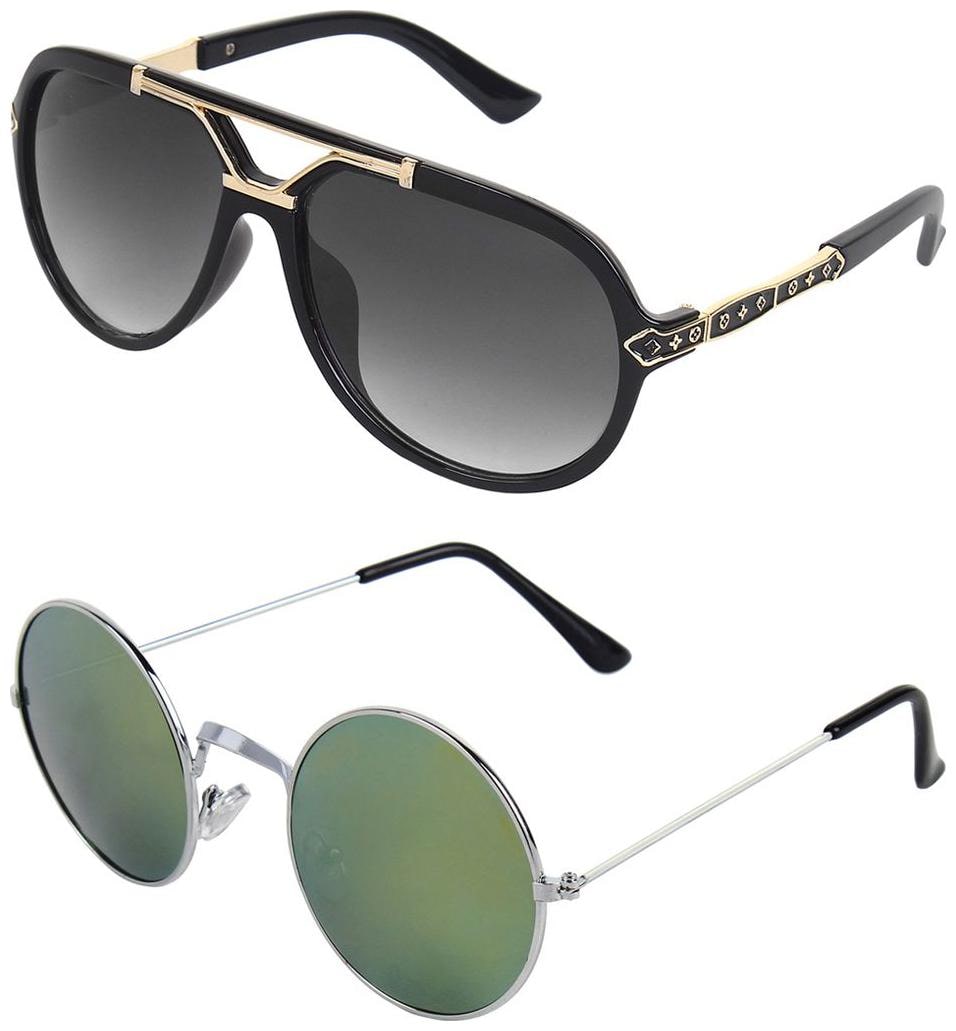 

Zyaden Men Aviators Sunglasses