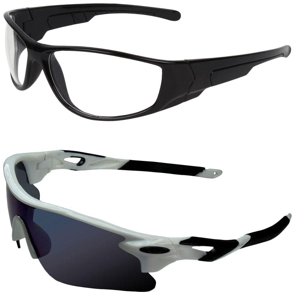 

Zyaden Combo of 2 Sport Wrap Around Sunglasses