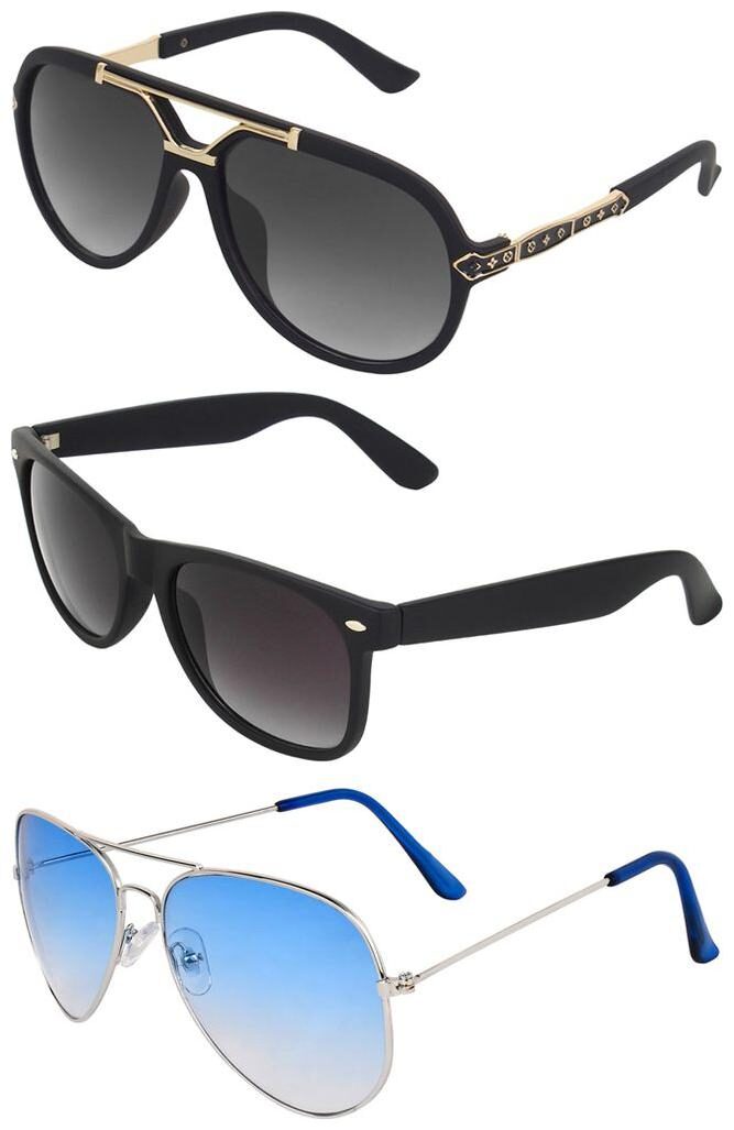 

Zyaden Men Aviators Sunglasses