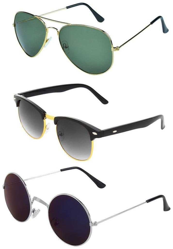 

Zyaden Men Aviators Sunglasses