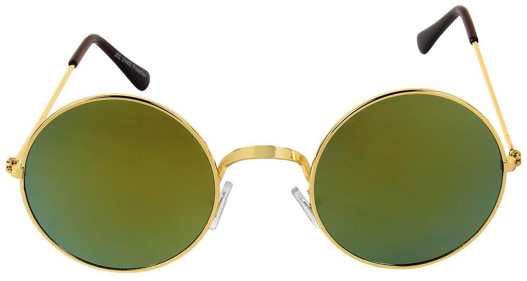 

Zyaden Green Round Sunglasses