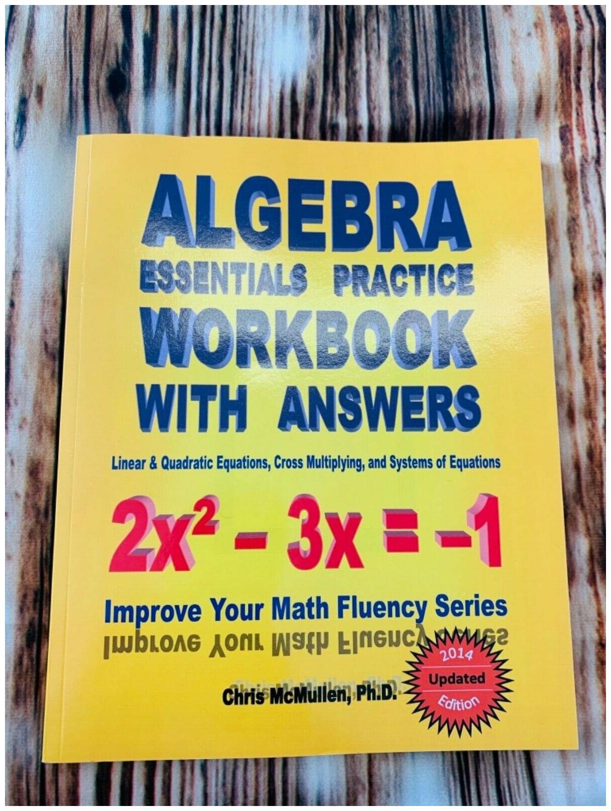 Buy Algebra Essentials Practice Workbook With Answers Linear And