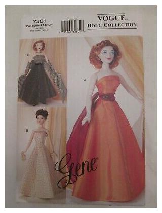 gene doll clothes
