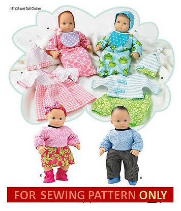 bitty baby doll clothes patterns