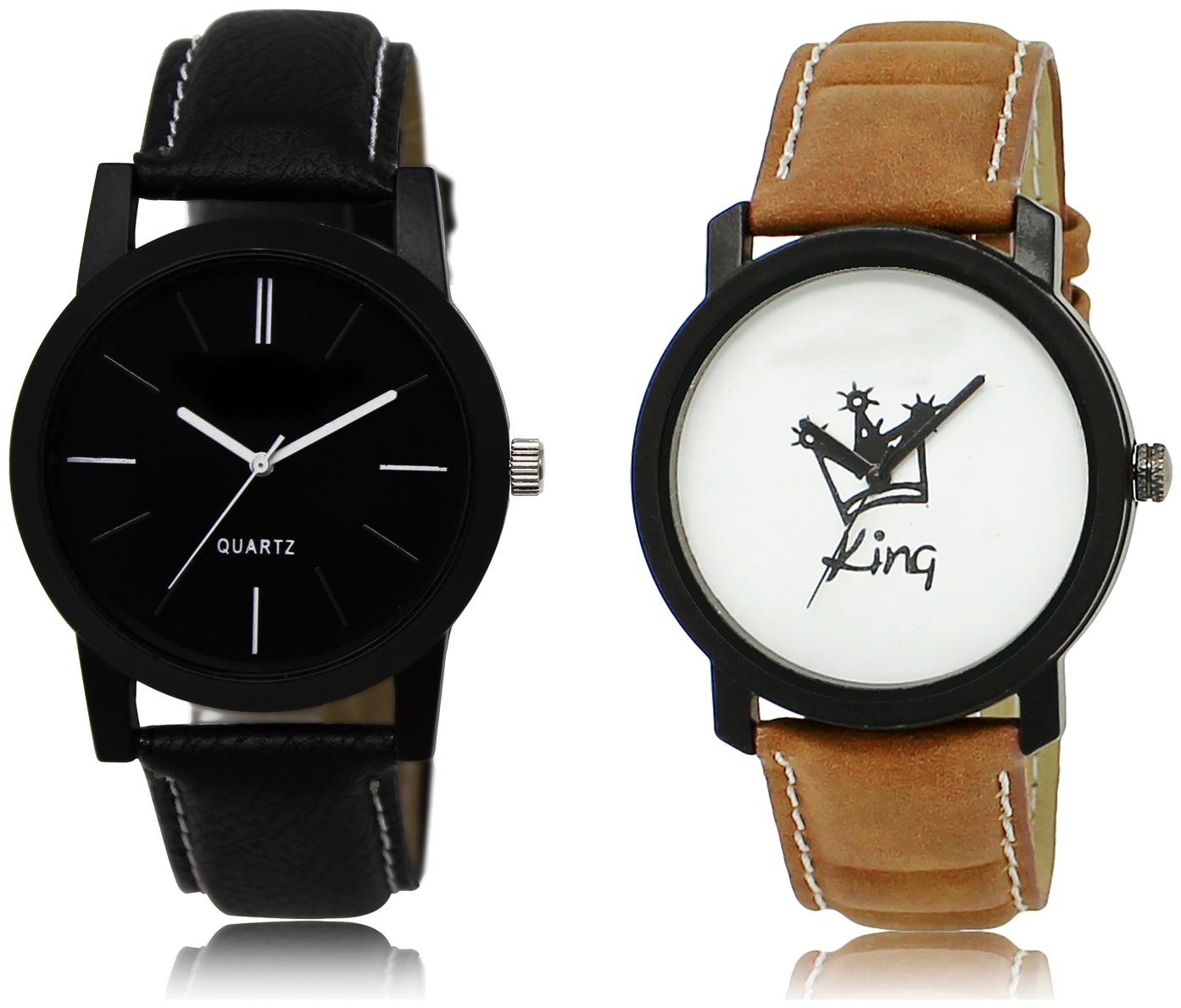 

Acnos Slim Line Leather Belt Most Likely Super Quality Premium Analog Watch Combo For Men ( AC05-18)