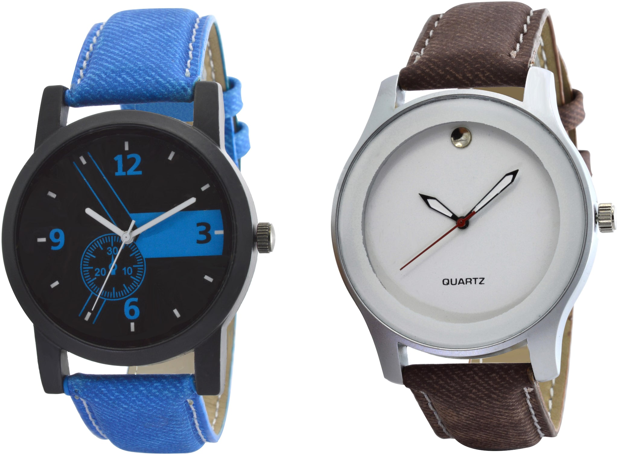 

Acnos Uniq Designer Latast Premium Quality Analog Watches For Men Pack Of - 2 OM-08-17