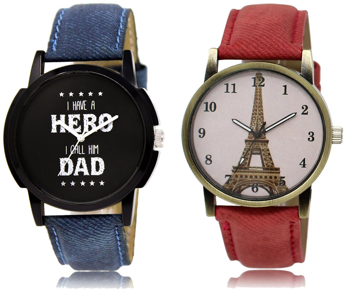 

ADK Watches for Couple (Men And Women)