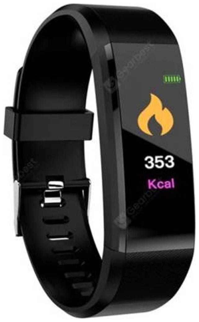 

AFRODIVE Smart Band ID115 Bluetooth Pedometer Fitness Tracker Smart Watch for Android IOS
