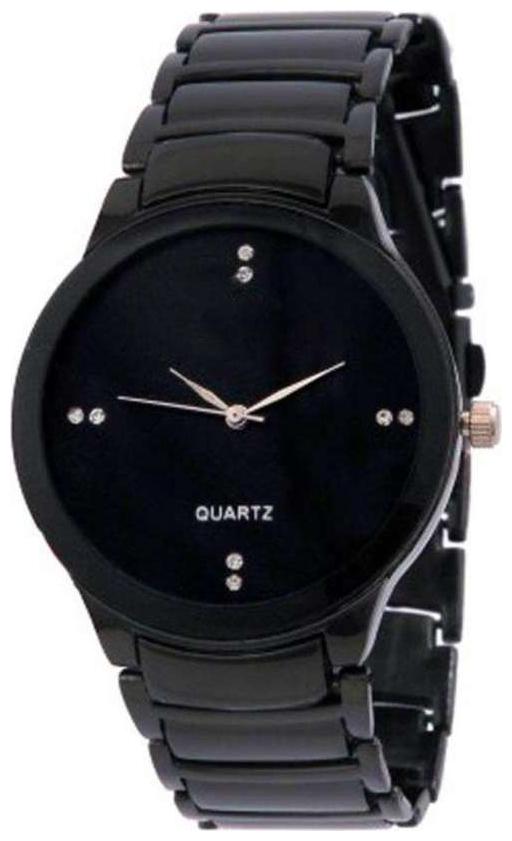 

AJ Stylish New Slim Black Dial Iik Watch - For Men
