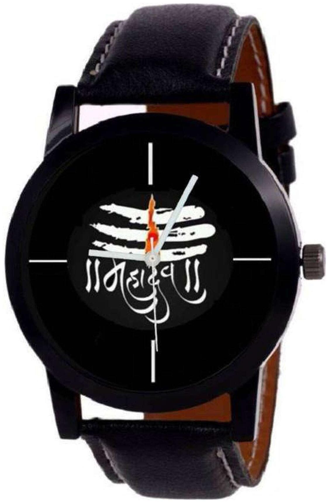 

AJStylish Lord Shiva Black Analog For -Men