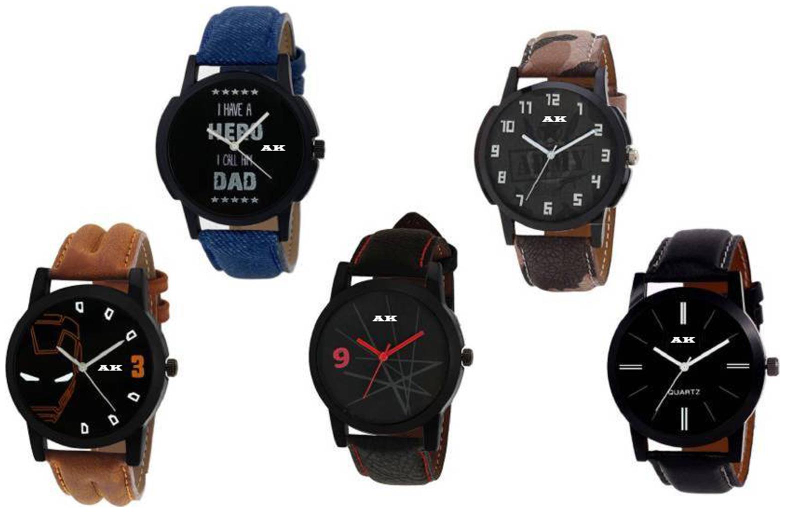 

AK STAYLISH ITALIAN RICH LOOK WATCH v2234