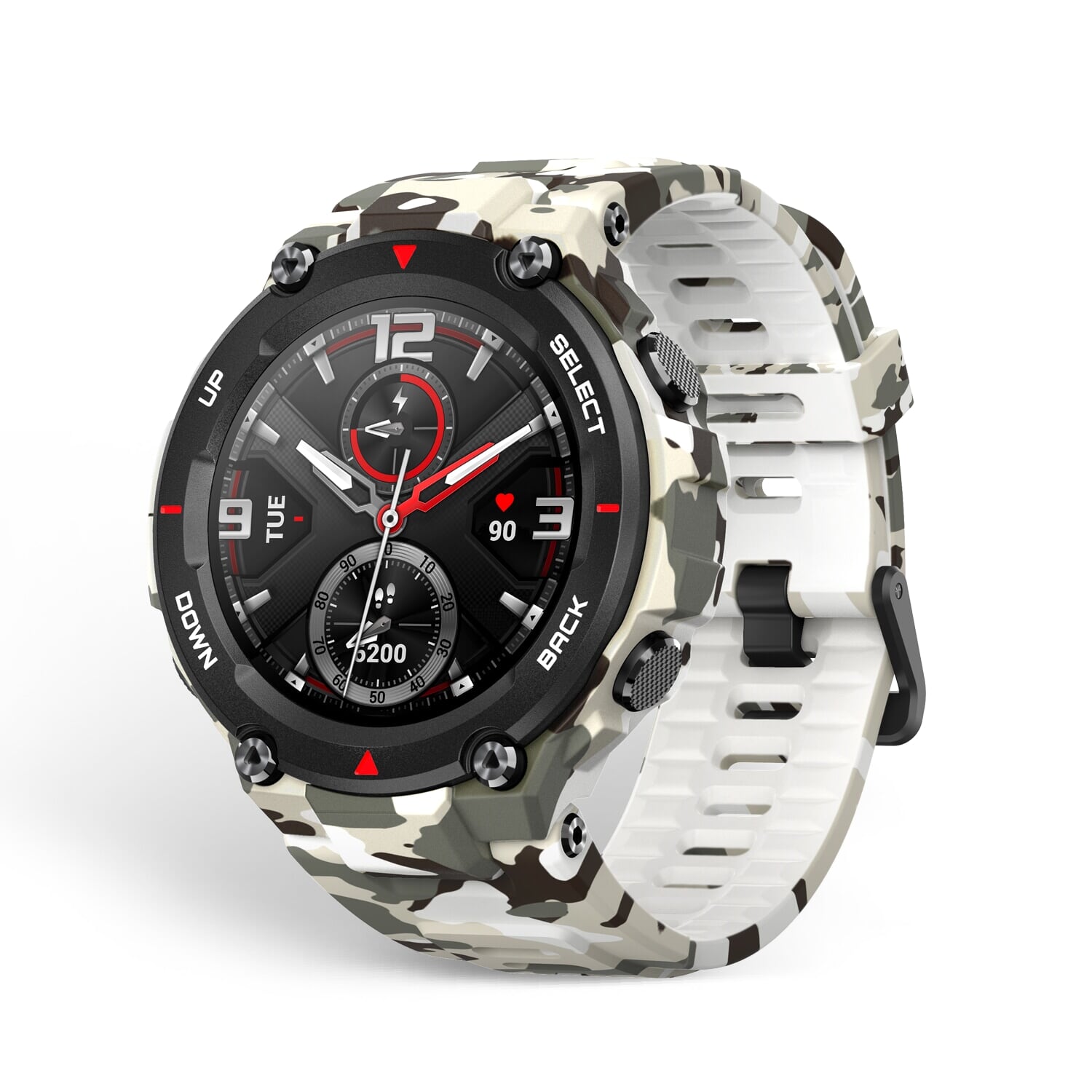 

Amazfit T-Rex Camo Green Smart Watch For Unisex