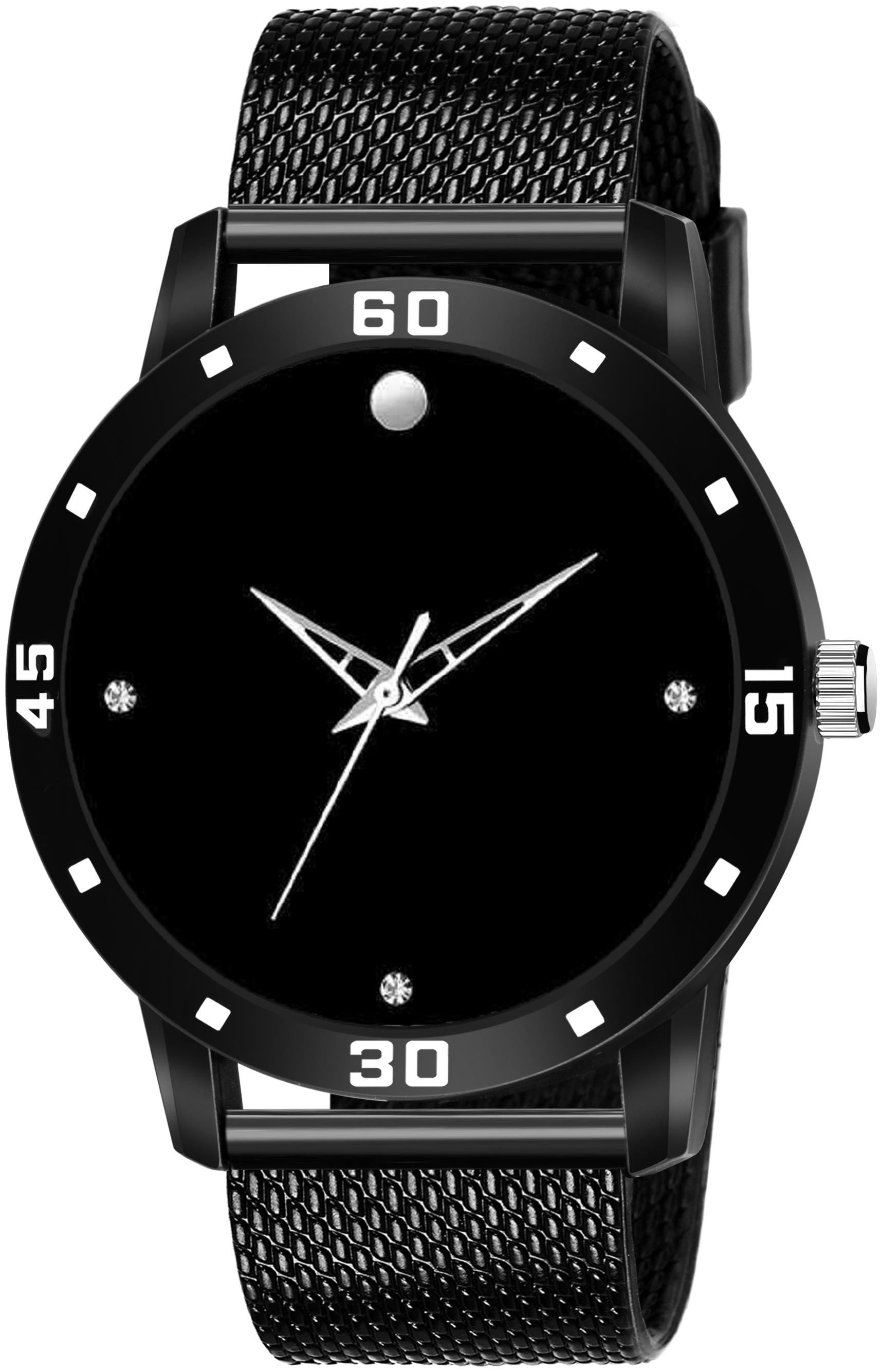 

Amino K 489 Pu Belt Round Dial Analog Quartz Watch