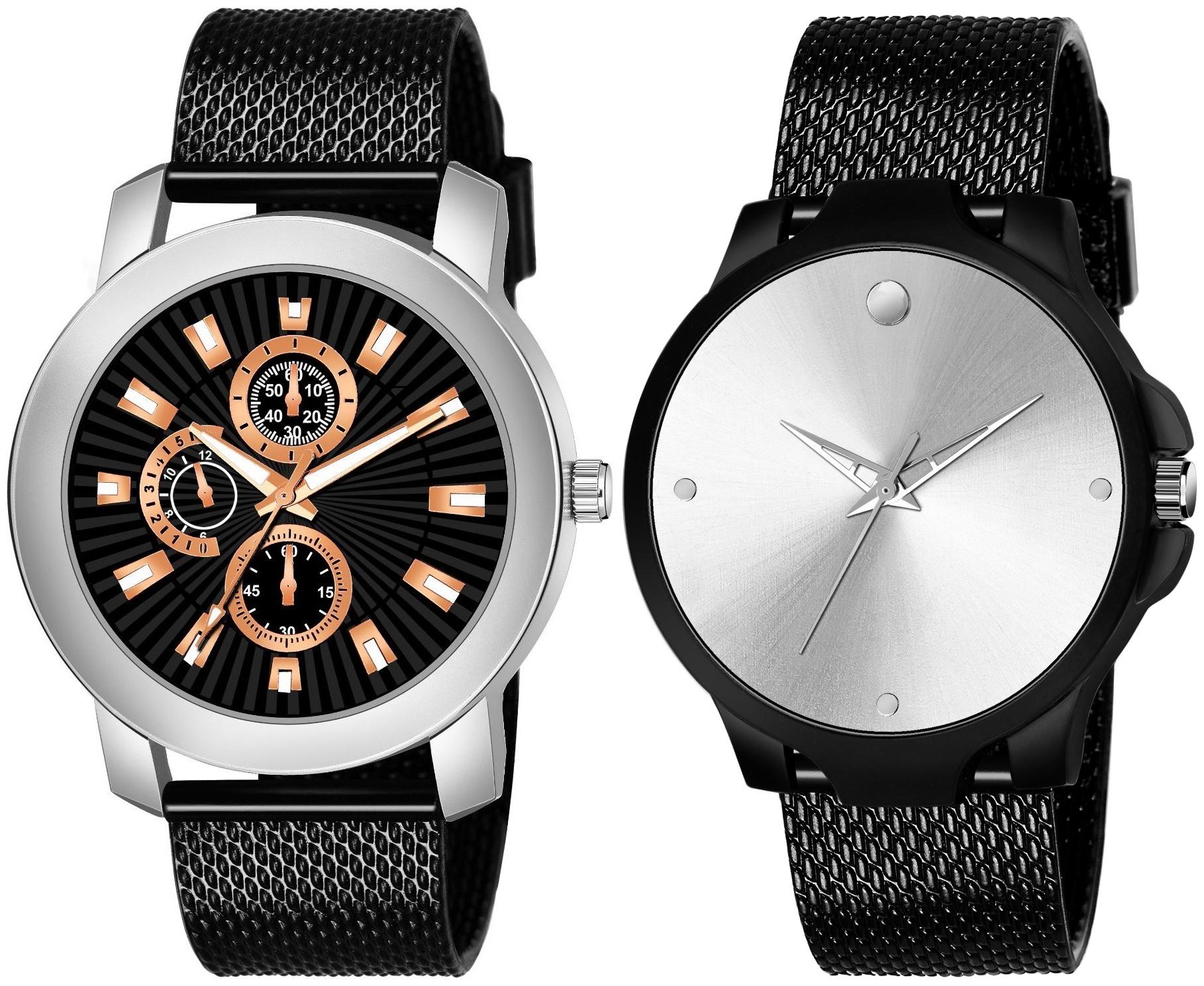 

Amino K 506 494 Analog Quartz Pack Of 2 Watch For Men And Boys
