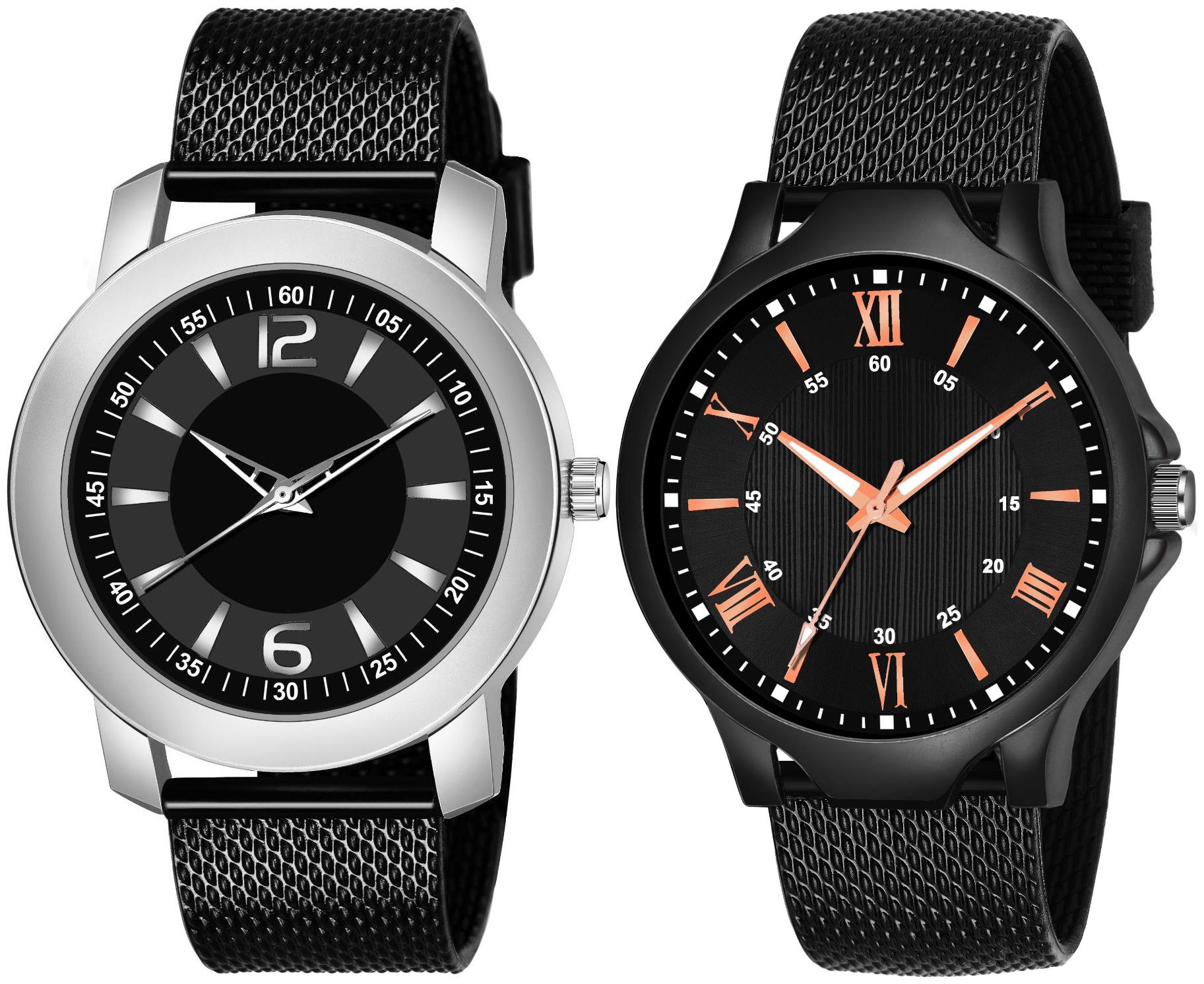

Amino K 508 513 Analog Quartz Pack Of 2 Watch For Men And Boys