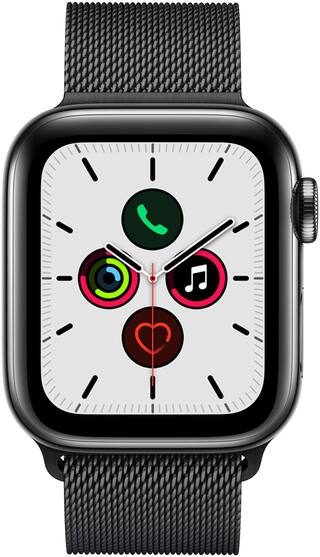 Apple Watch Series 5 Stainless Steel Case with Milanese Loop 40 mm