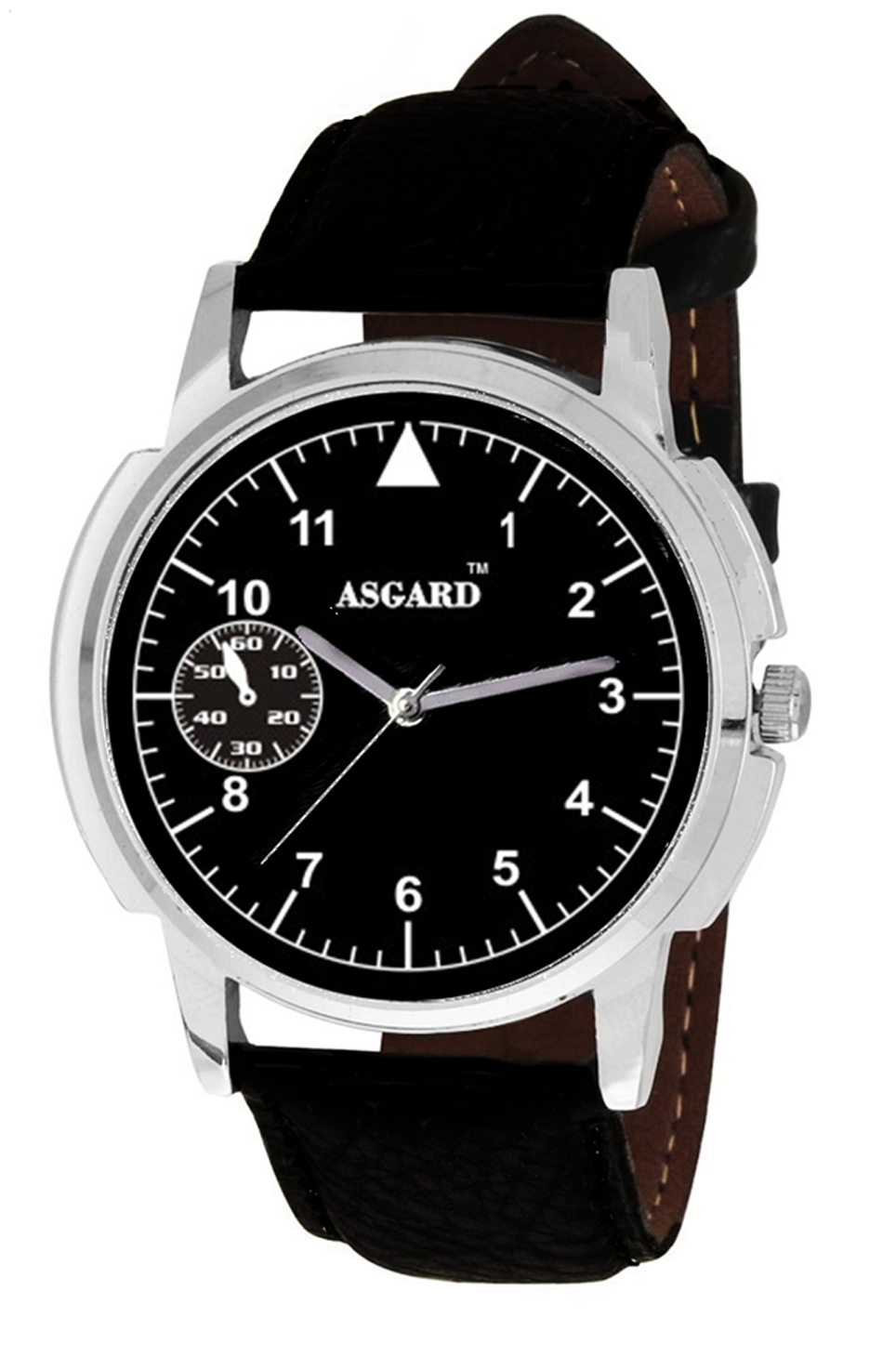 

Asgard Black Round Analog Watch