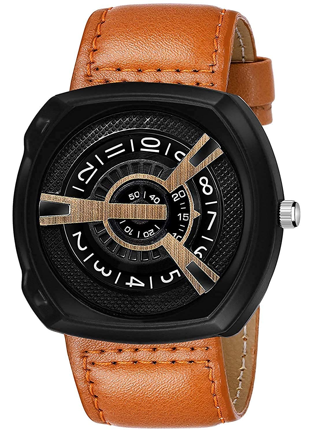 

ATRI 7 Friday Numerical Square Dial Luxurious Men s Analogue Watch