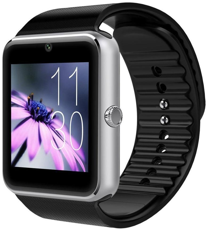 

Bastex GT08 Silver Smartwatch Watchphone with bluetooth Compatible With Acer Liquid Jade Mobiles