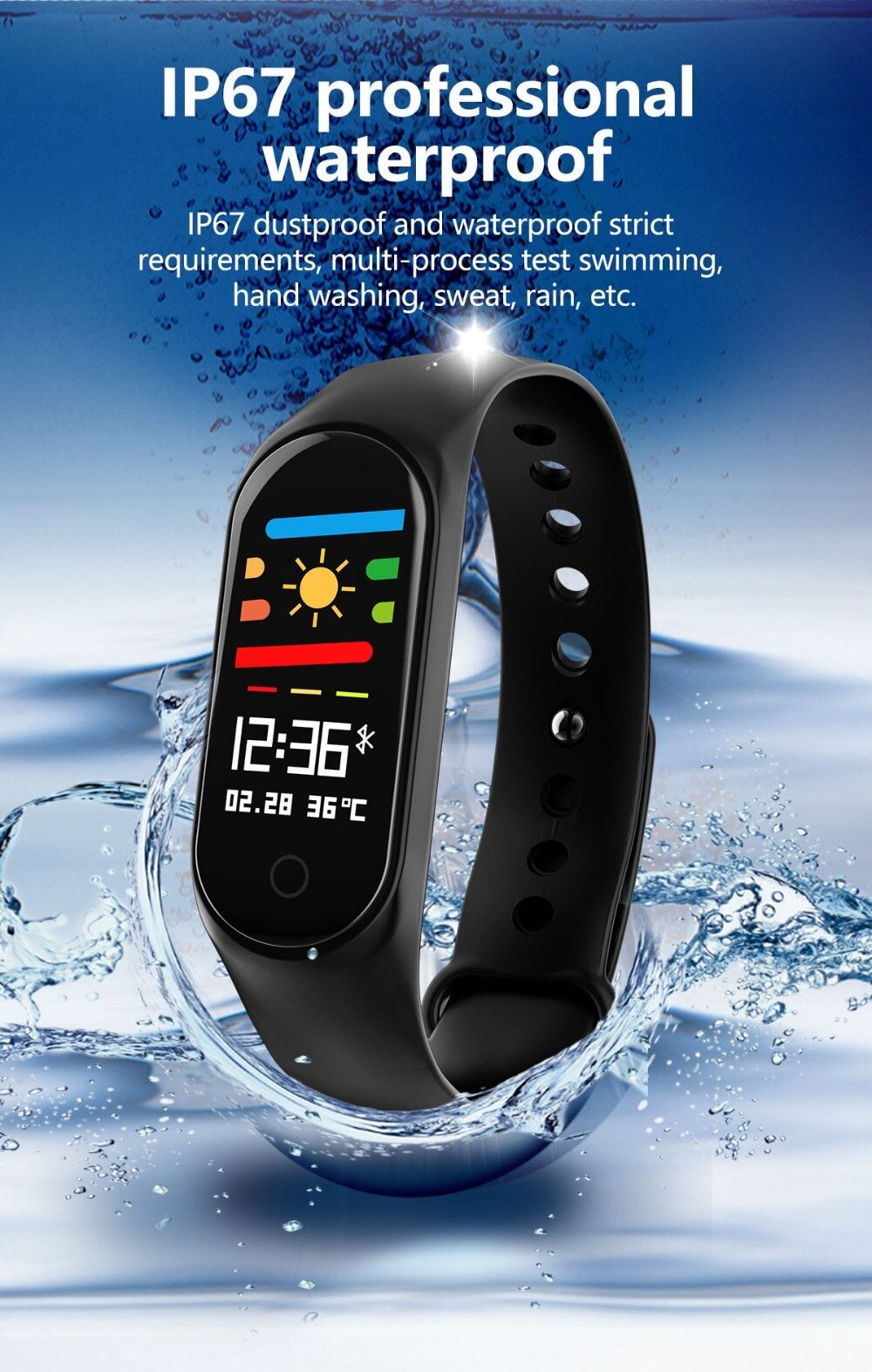 

Benison India Fitness Band Trackers For Unisex