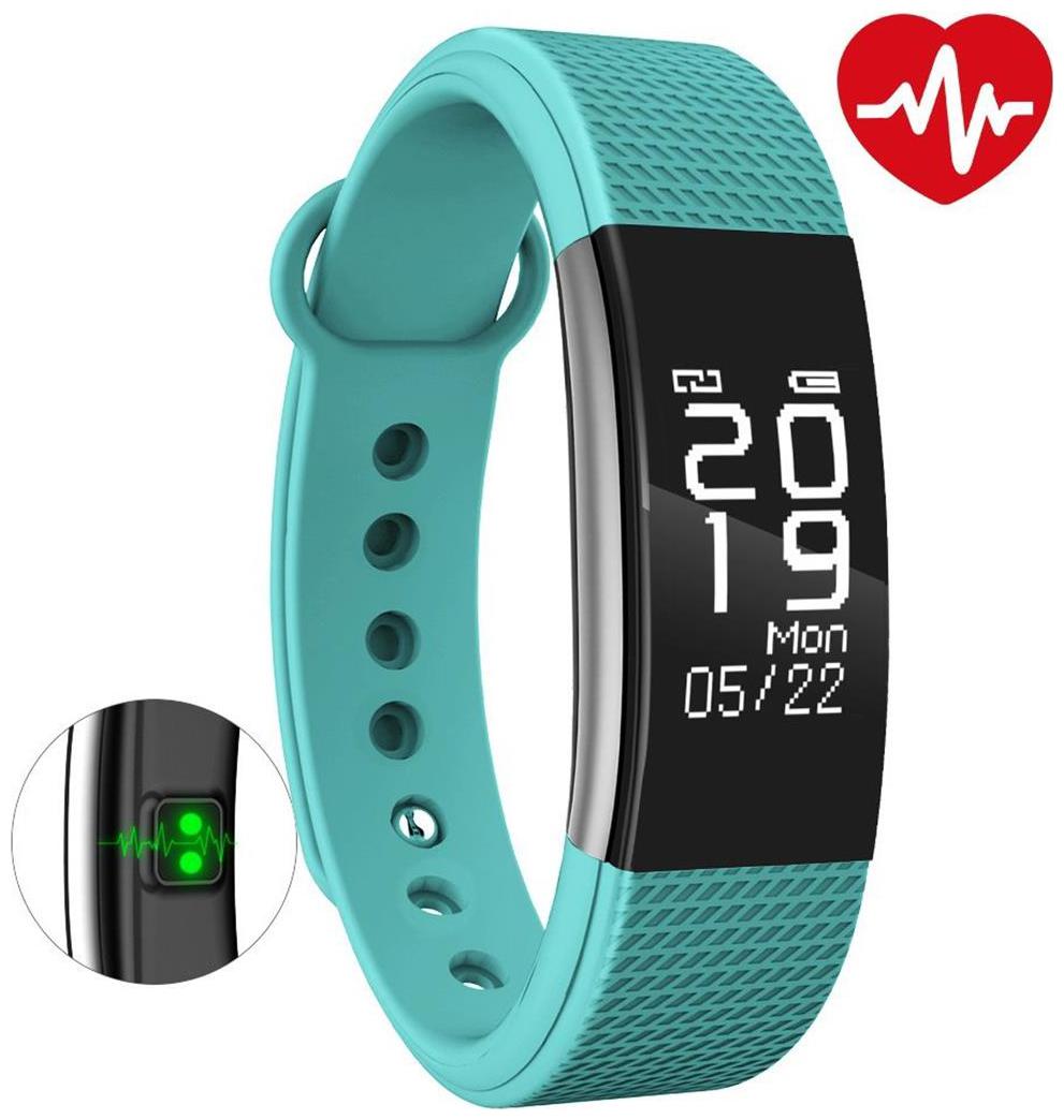 

Bingo F1 Green Bluetooth Wireless WaterProof Activity Tracker With Heart Rate Monitoring Fitness Smart Band