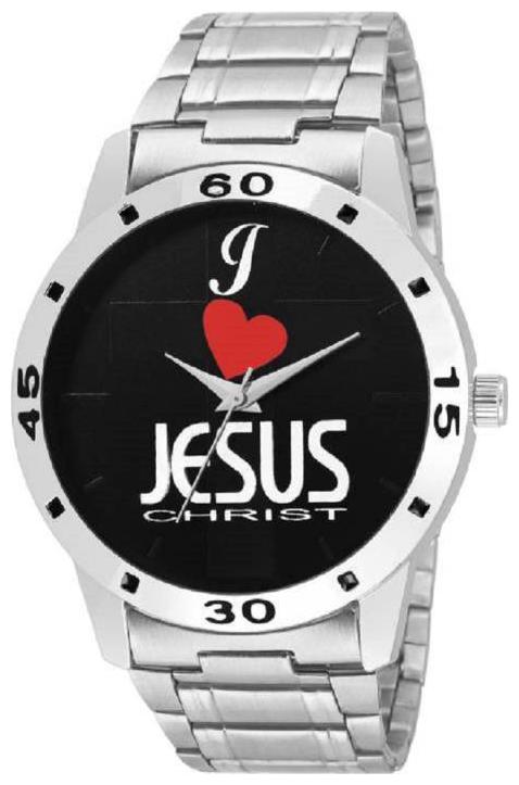 

Braton BT001 Jesus Black Dial Watch - For Men