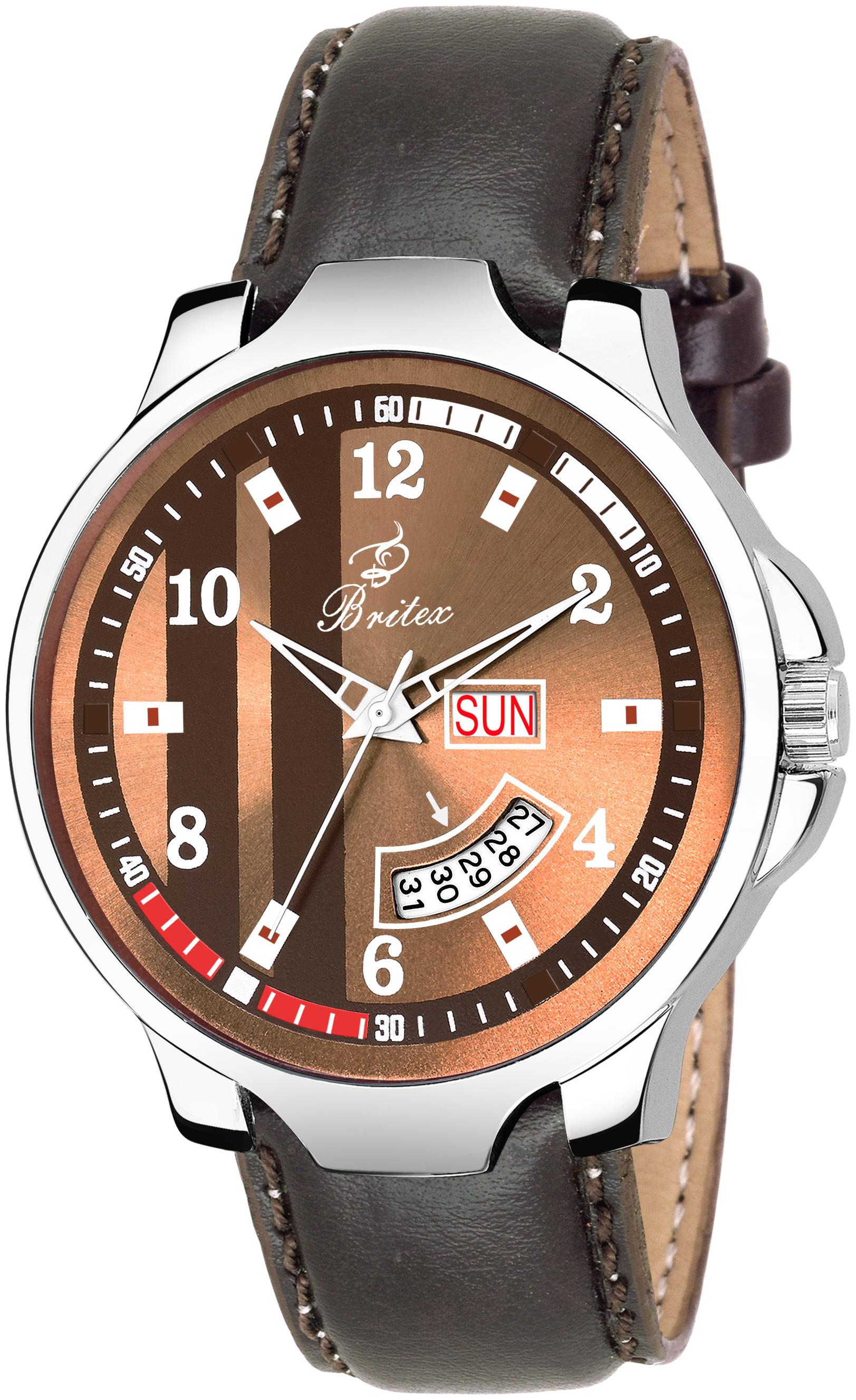 

Britex Day and Date Functioning Quartz Analog watch