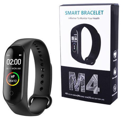

btc 463MB MIM4 Fitness band compatiable with all Smart phones Heart rate band Health Watch Calories Tracker Band