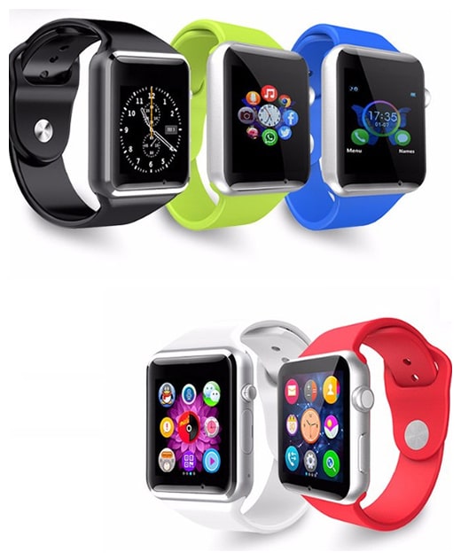 

BTK Trade A1 Bluetooth Smart Watch with Camera and Sim Card Support and Fitness Band Feature Compitable with All Smart Phones (Assorted)