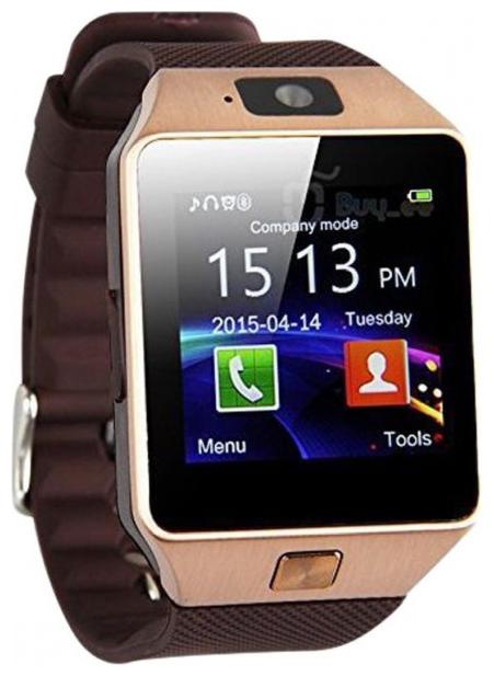 

BTK Trade DZ09-SW Smart Watch with Camera Touch Screen Sim Card SD Card Support for Smartphones (Brown)