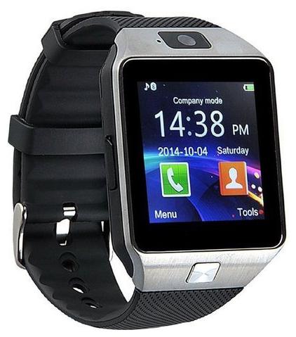 

BTK Trade DZ09-SW Smart Watch with Camera Touch Screen Sim Card SD Card Support for Smartphones (Black Silver)