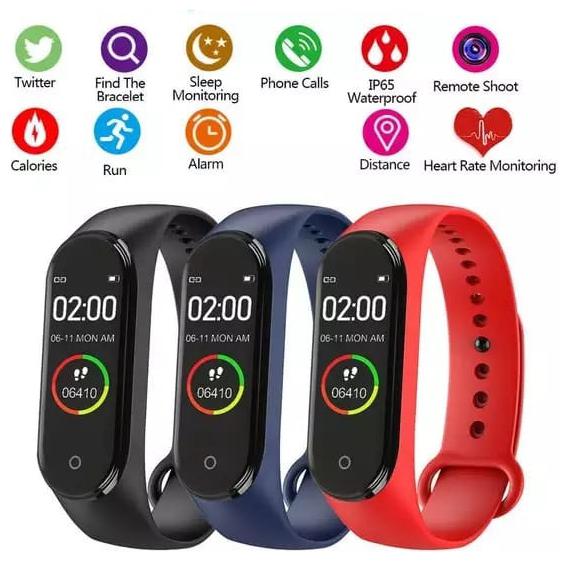 

BTK Trade Fit-Bit Smart Band for All Android and iOS Devices (Assorted)