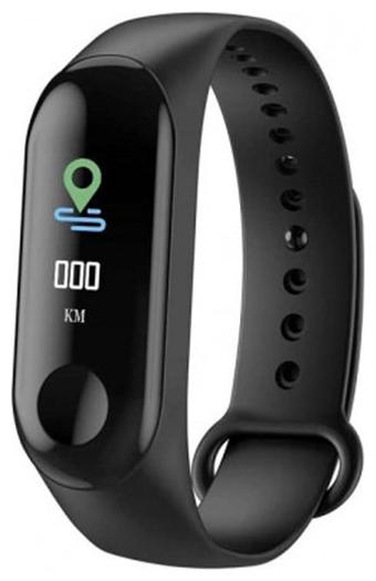 

BTK Trade M3 Smart Activity Fitness Tracker Band Alarm Clock Incoming Call Feature Heart Rate Monitoring Black