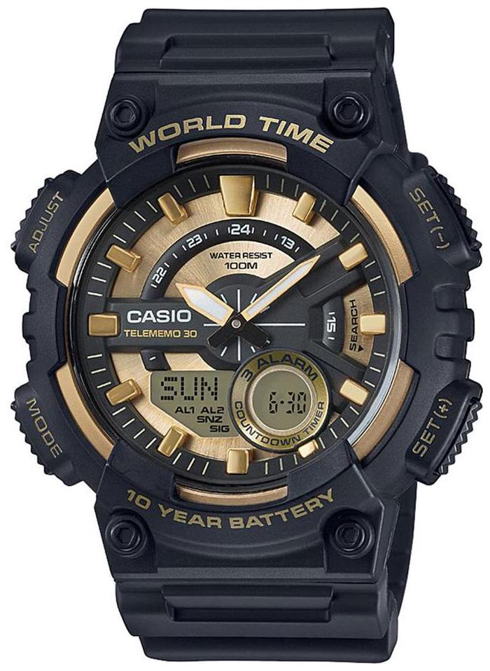 

Casio Youth Combination AEQ-110BW-9AVDF (AD206) Analog-Digital Watch for Men