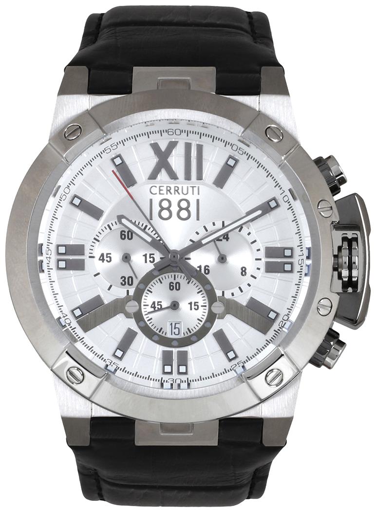 

Cerruti 1881 Men Silver Chronograph Watch