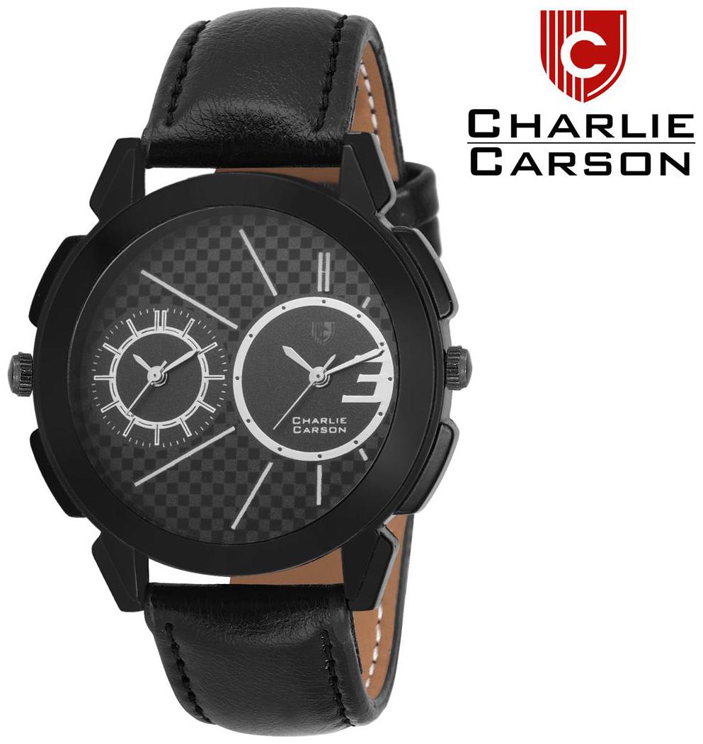 

Charlie carson dual time analog watch-CC022M