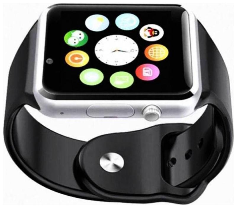 

TSV A1 Android Compatible Bluetooth Smart Watch All 2g 3g 4g Phone with Camera and Sim Card Support with Activity Trackers and Fitness Band (Silver)